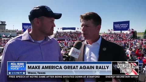Treniss Evans at the Waco, TX Rally