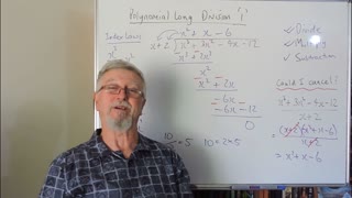 Math Polynomial Long Division 1
