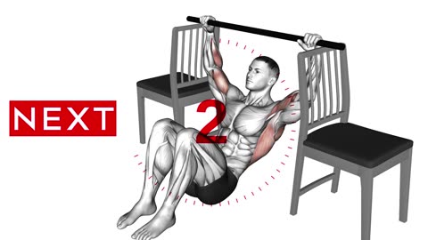 5 Minutes Home Workout Chair Exercises