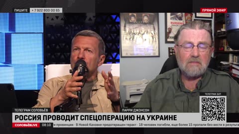 Larry on Russian TV