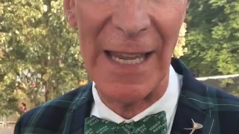 Bill Nye joins us at #GlobalCitizen Festival in Central Park!