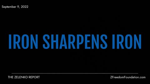 "IRON SHARPENS IRON" - DR. SIMONE GOLD IS FREE!