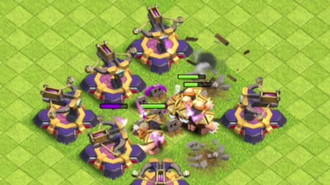 10 Giant Versus 8 Max X-bow #coc #gaming #shorts #clashofclans