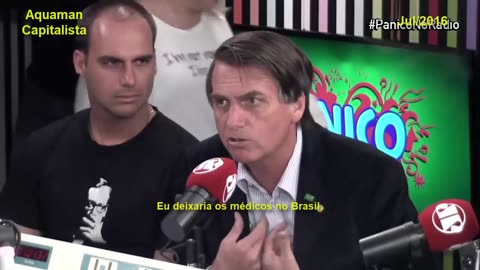 ‘Médicos cubanos trabalhavam como escravos!’: Jair Bolsonaro (2016)