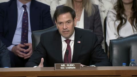 Rubio at a Senate Intel Hearing: America is seen as in decline on the global stage