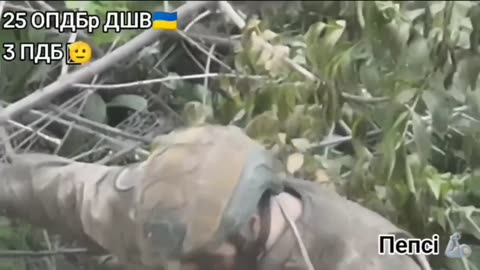The Russian occupier was left alone with the Ukrainian drone and managed to