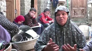 Egypt’s impoverished struggle with harsh winter