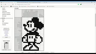 Nonograms - Mickey mouse