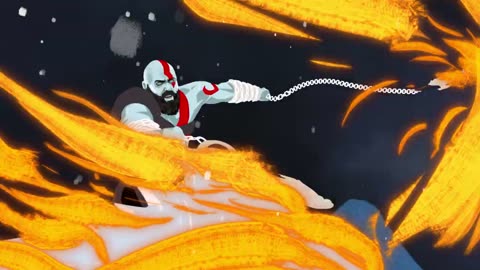 God of War || Kratos VS Thor || Animated