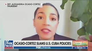 AOC Blames the United States for Protests in Cuba