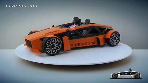 Genesis 303 - sports car project overview