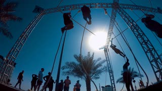 Spartan Race - Rope Climb Obstacle