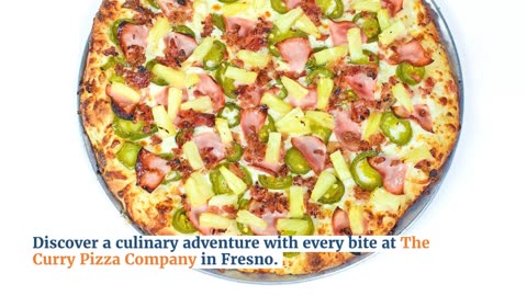 Savor the Flavor: The Best Pizza Near You in Fresno at The Curry Pizza Company.