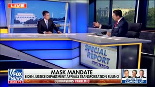 Bret Baier Grills Pete Buttigieg on appeal of mask mandate ruling