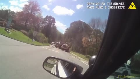 Video shows suspect driving off with a front loader in Gwinnett County before being arrested
