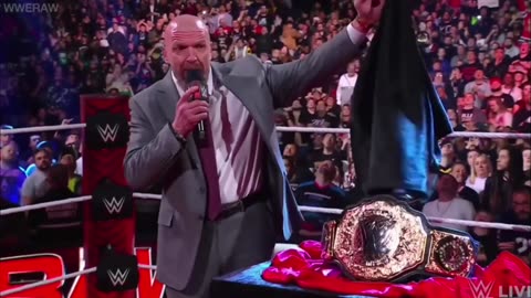 Why WWE New World Heavyweight Championship Was Introduced by Triple H