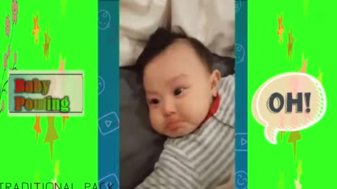kids funny video!Funny Baby Pouting!funny baby video #funny baby #baby try to fail