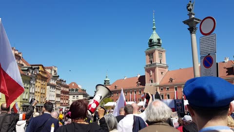 1.05.2023 r. - #MarszPokoju, #Warszawa, #Polska. Wideorelacja - część 11/14.