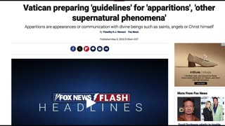 VATICAN CONFIRMS THIS WAS A BLUE BEAM TEST RUN AS THEY PREPARE GUIDELINES FOR SUPERNATURAL EVENT!