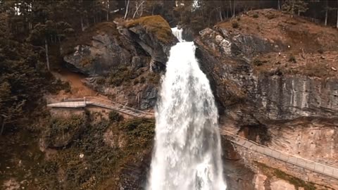 Water Fall Cinematic color grading vlog editing video