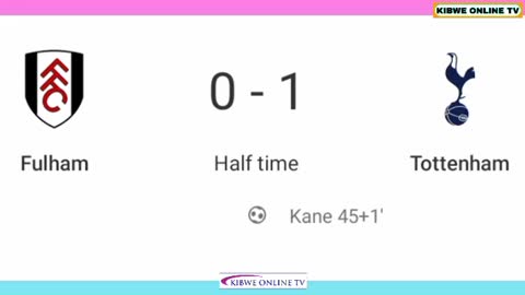 Fulham vs Tottenham (0-1), Harry Kane Goal Results and Extended Highlights..