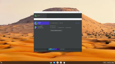 How to install PyCharm Professional edition 2022.3 on a Chromebook