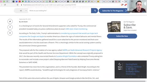 Social Credit GUN CONTROL! - They Want Your SOCIAL MEDIA HISTORY To Buy A Gun!