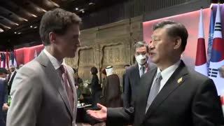 China's Xi to Trudeau at G20: Everything discussed yesterday "has been leaked to the paper(