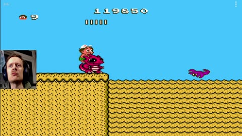 adventure island 2 #03 Desert island (alla 9 banorna) ej vill bli biten av en skorpion 🦂😳 med mera