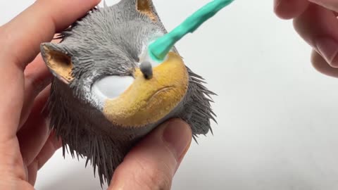 Create Sonic (Movie.ver) with clay _ Sonic the hedgehog (2020)