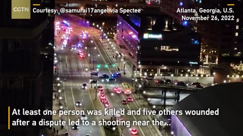 Mass shooting in Atlanta kills 1, injures 5