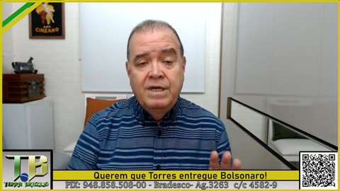 Querem que Torres entregue Bolsonaro!