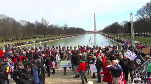 Thousands March at Defeat the Mandates - Washington DC - 1/23/2022