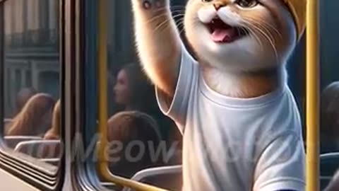 I need $1 to take the bus home #cat #cute #kitten #funny #catlover #kitty