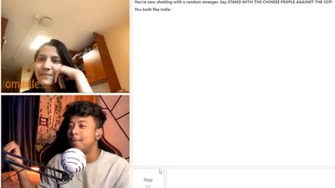 Cute girl found on omegle