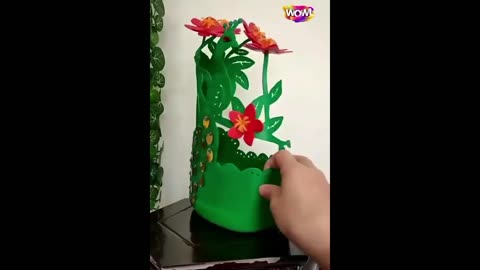 Plastic Hand Craft.