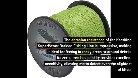 Customer Comments: KastKing SuperPower Braided Fishing Line - Abrasion Resistant Braided Lines...