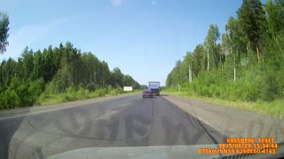 Truck Tire Explosion