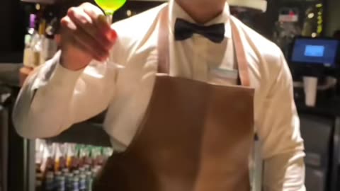 Viral 🔥 Wine Cocktail 🍹 in 60 sec 😵😵 #bartender #cocktail #viralshorts