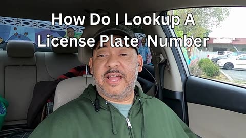 How Do I Lookup A License Plate Number? #licenseplatelookup