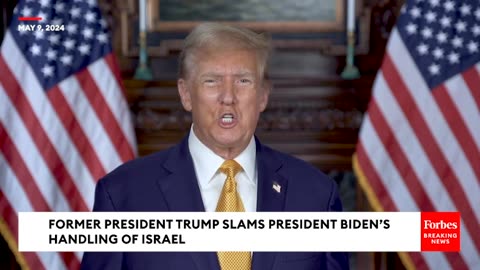 : Trump Says Biden 'Hates Israel And Hates The Jewish People