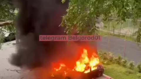 Russian Rebels Shelling Belgorod