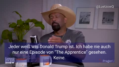 David Clarke wie er Trump traf