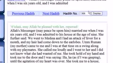 How old was Aisha? / Allah Wanted….