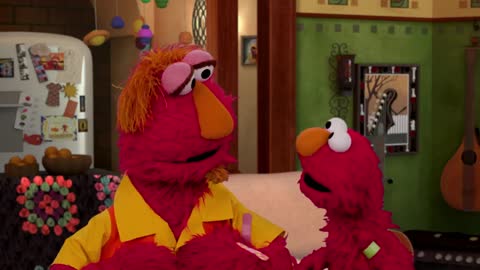 Disgusting Propaganda: Elmo Flexes His 'Superhero' Bandages After Taking the COVID-19 Vaccine.