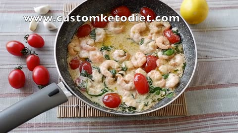 Keto Creamy Butter Shrimp