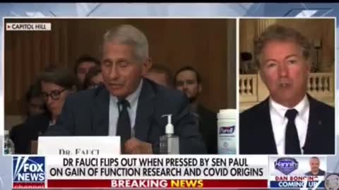 Rand Paul sending letter to DOJ asking for a criminal referral against Fauci