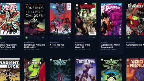 COMIC BOOK RELEASES FOR JULY 19th, 2023!
