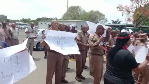 Warders and wardresses at Westville Prison