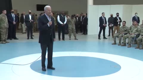 Biden tells the 82nd Airborne they're going to Ukraine